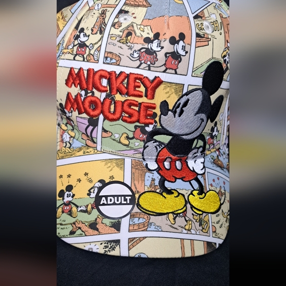 Vintage Mickey Mouse Cartoon Embroidered Hat (Rare) - Picture 6 of 8